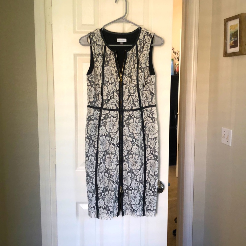 Calvin Klein dress.